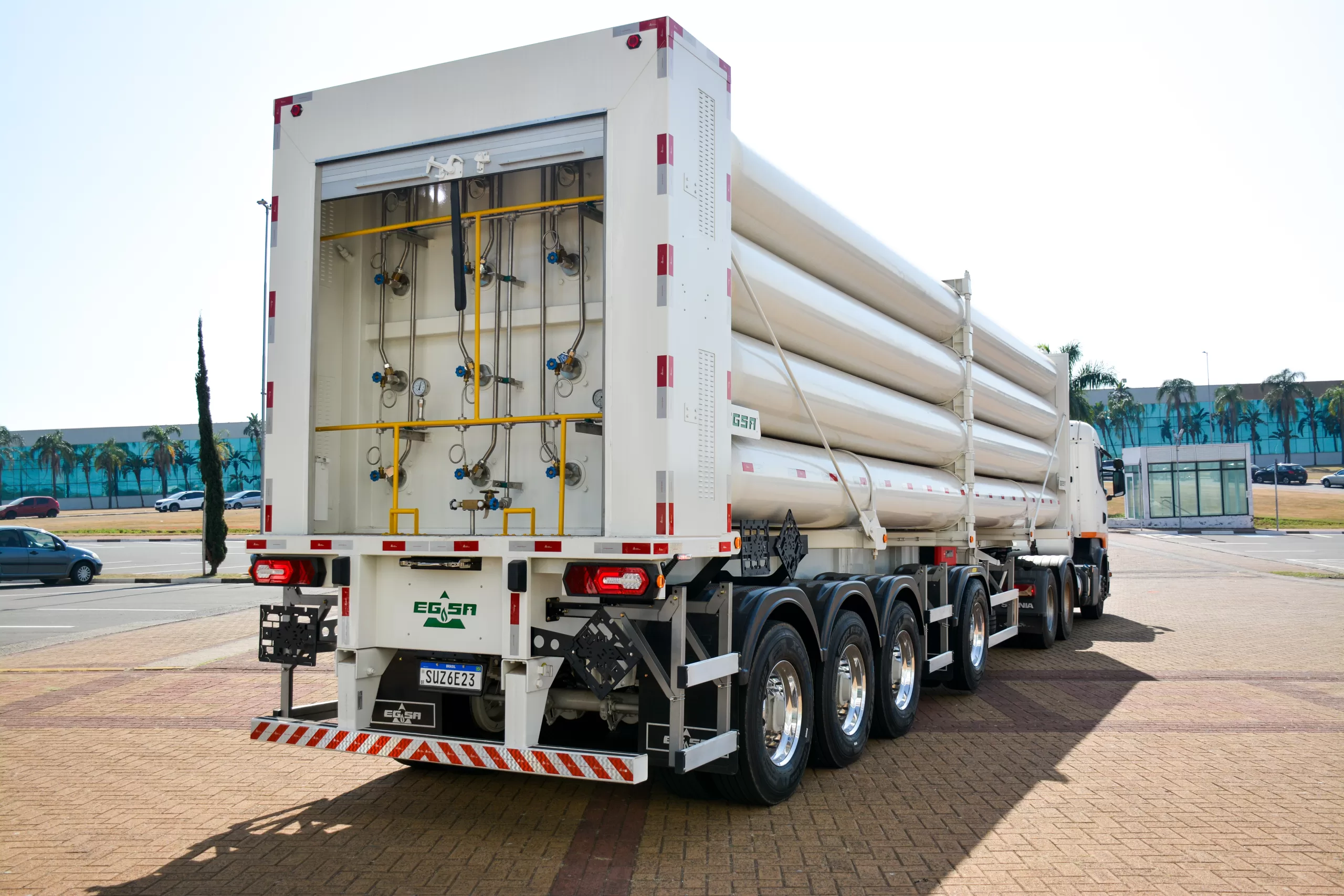 Carreta 4º Eixo Hidrogenio